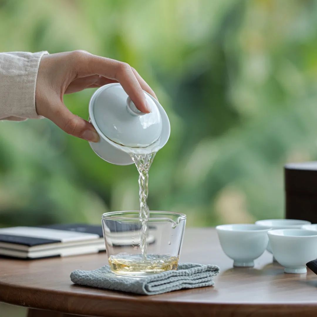 "Spring Whisper" - Handmade Portable Tea Set with Case for Four-TeaTsy Official Website