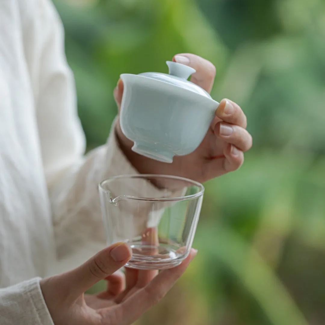 "Spring Whisper" - Handmade Portable Tea Set with Case for Four-TeaTsy Official Website