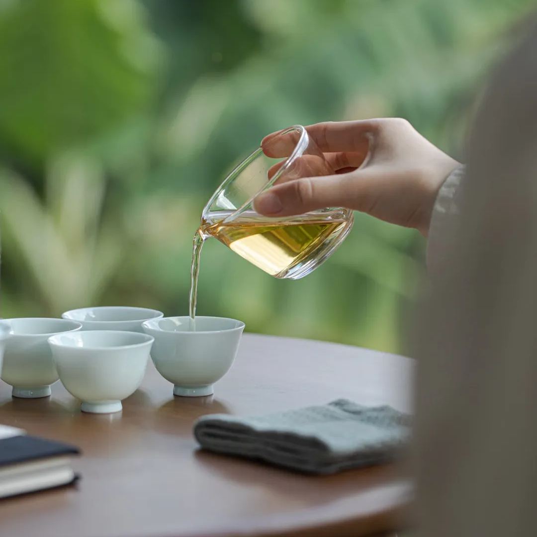 "Spring Whisper" - Handmade Portable Tea Set with Case for Four-TeaTsy Official Website