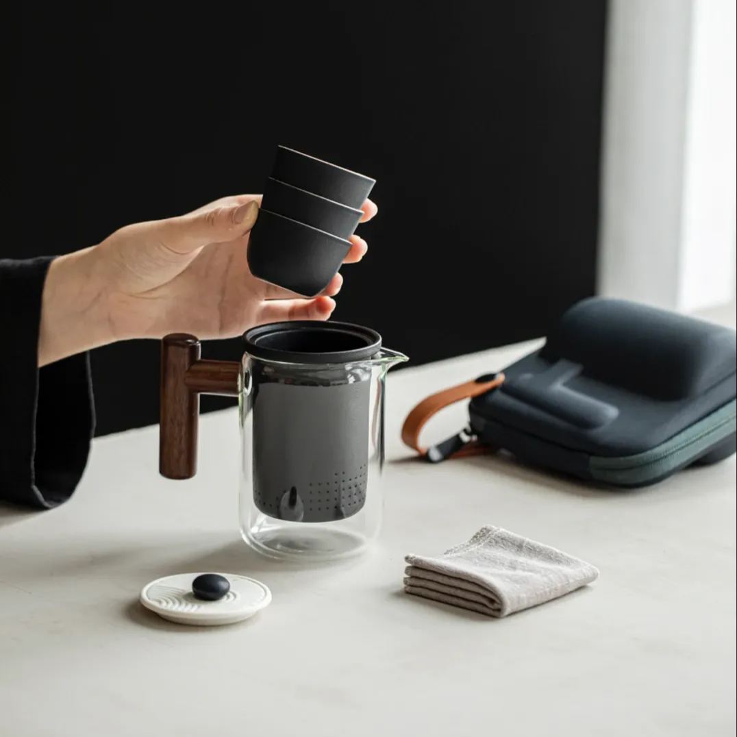"Karesansui" Handmade Portable Tea Set -TeaTsy Official Website