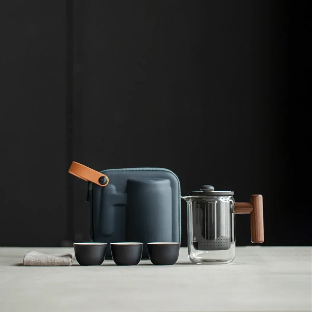 "Karesansui" Handmade Portable Tea Set -TeaTsy Official Website
