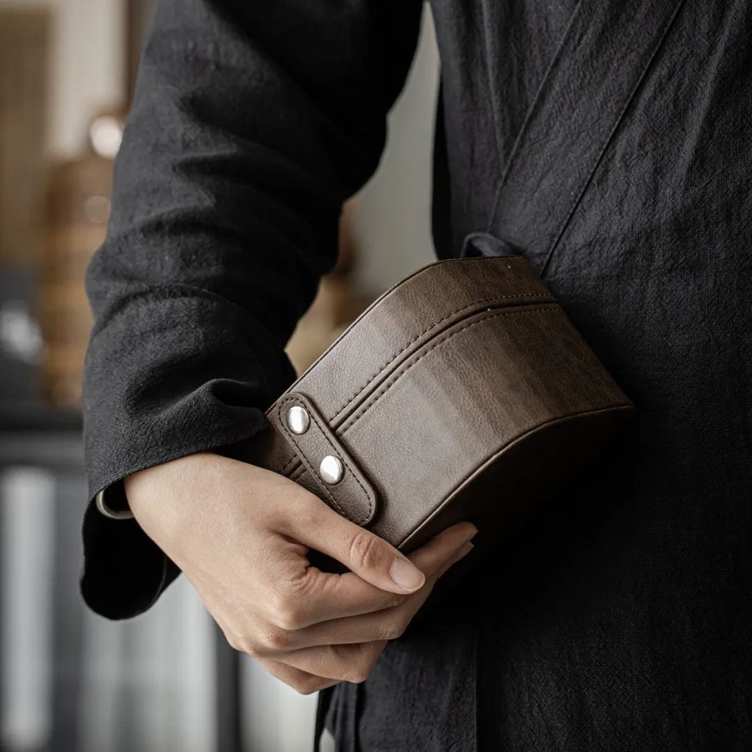 "Spring Whisper" - Handmade Portable Tea Set with Case for Four-TeaTsy Official Website