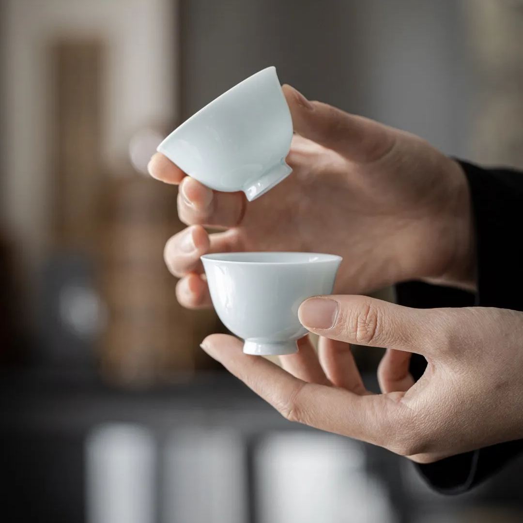 "Spring Whisper" - Handmade Portable Tea Set with Case for Four-TeaTsy Official Website