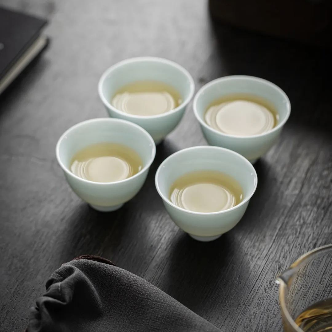 "Spring Whisper" - Handmade Portable Tea Set with Case for Four-TeaTsy Official Website