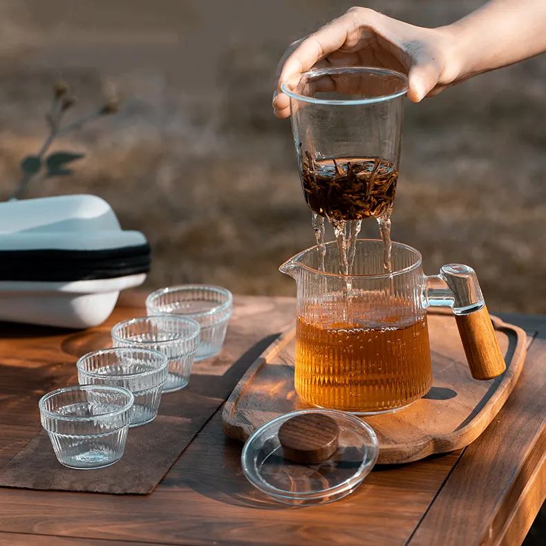 “Snowy Sunshine” - Portable Tea Set For Travel/Outdoor-TeaTsy Official Website