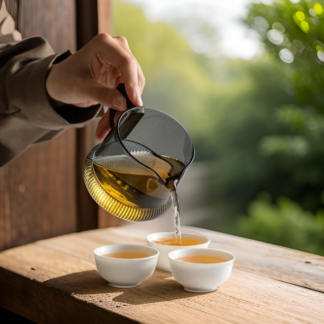 "Reunion" - Handmade Portable Tea Set with Case for Three-TeaTsy Official Website