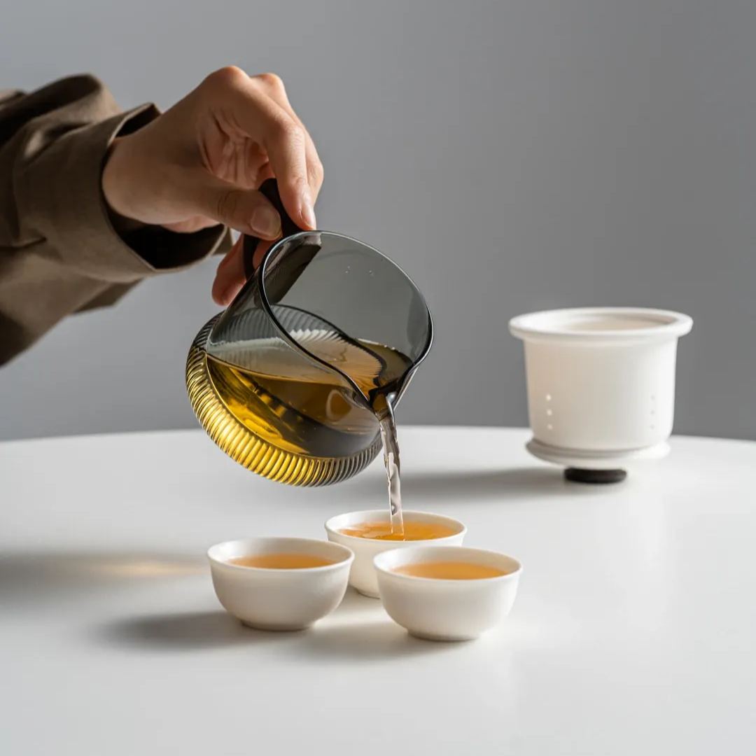 "Reunion" - Handmade Portable Tea Set with Case for Three-TeaTsy Official Website