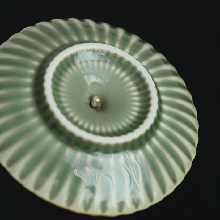 [Buy 1 Get 1 Free]“Untitled” - Antique Style Yue Kiln Celadon Incense Burner/Holder-TeaTsy Official Website