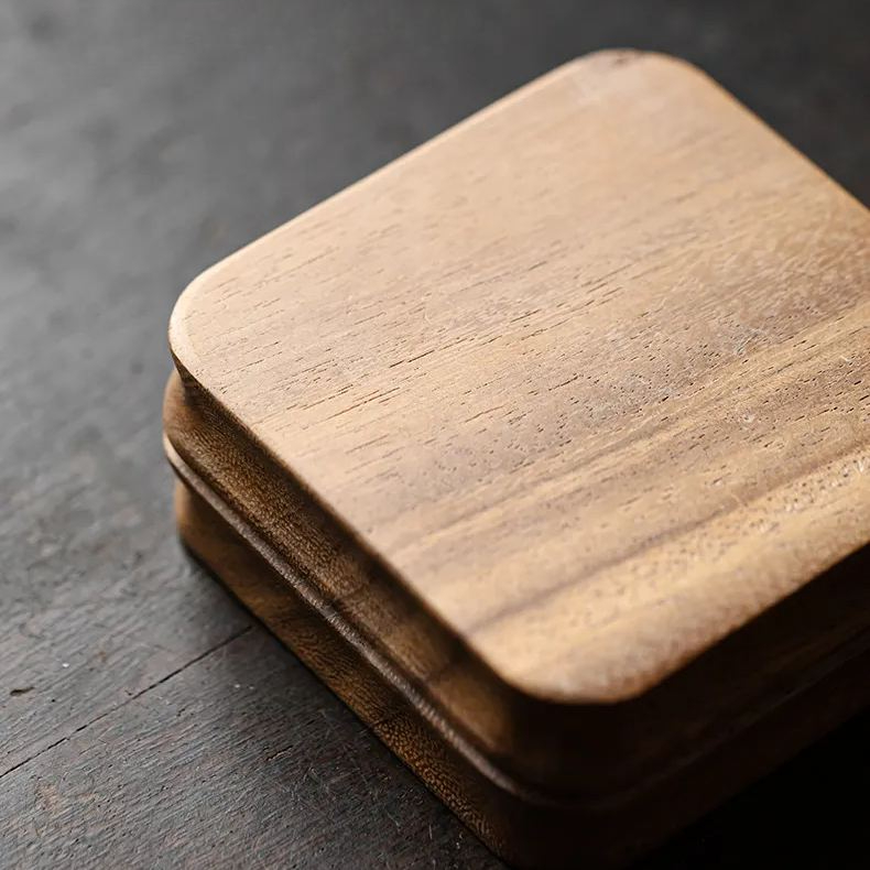 "Wood Talk" - Handcrafted Walnut Incense Holder