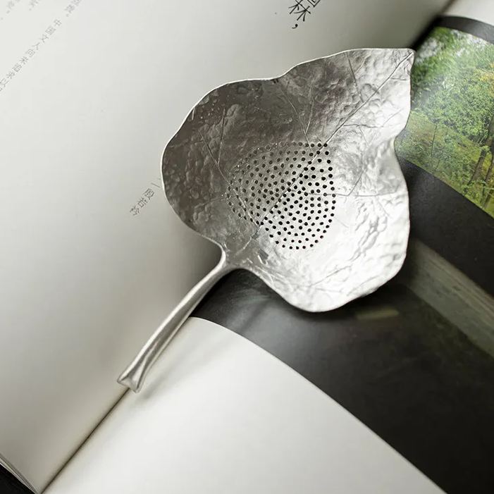 [Buy 1 Get 1 Free]“Bodhi Leaf”  - Tin-made Tea Strainer-TeaTsy Official Website