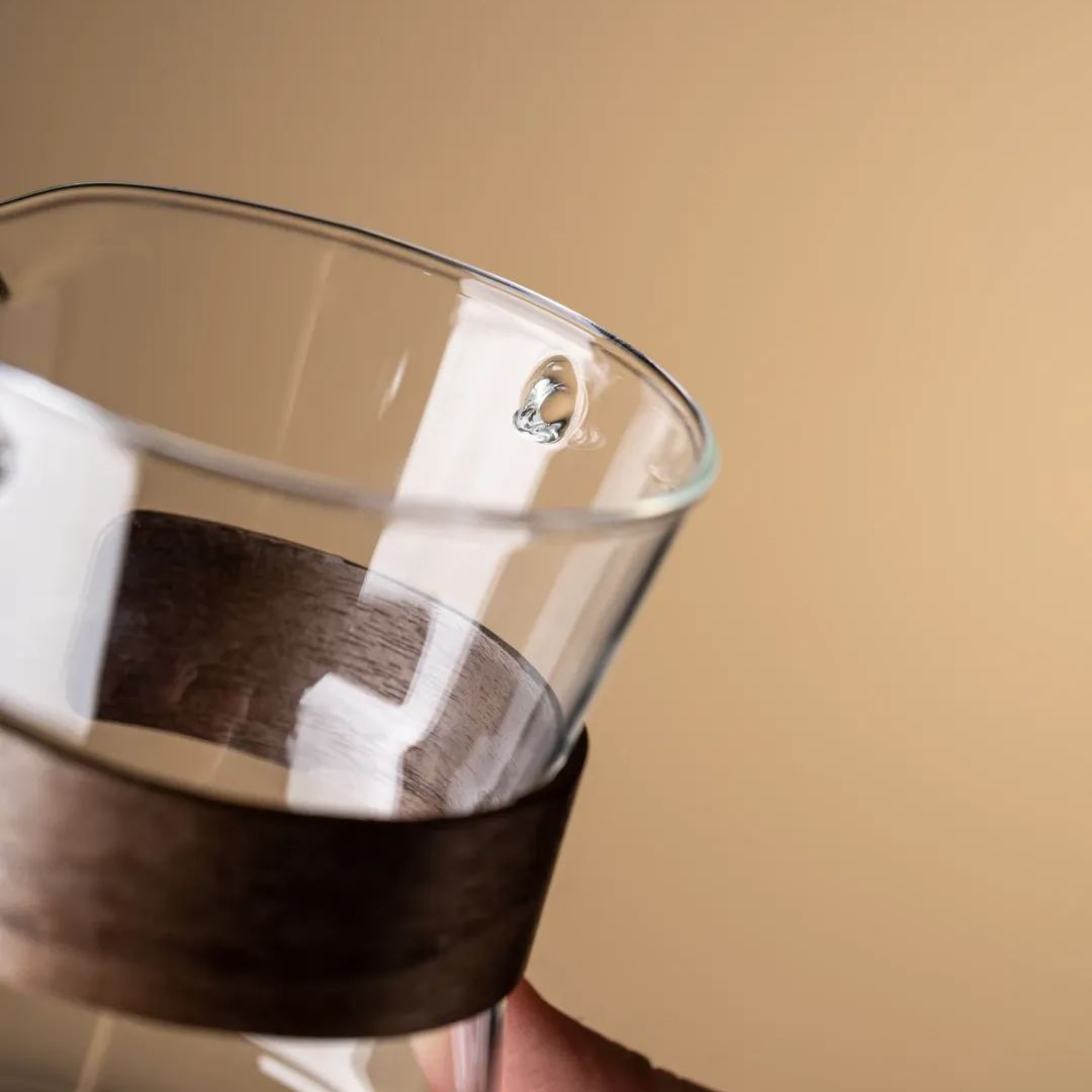 “Vortex Kit” - Heat-Resistant Glass Handled Teapot with Rotating Strainer Travel Set-TeaTsy Official Website