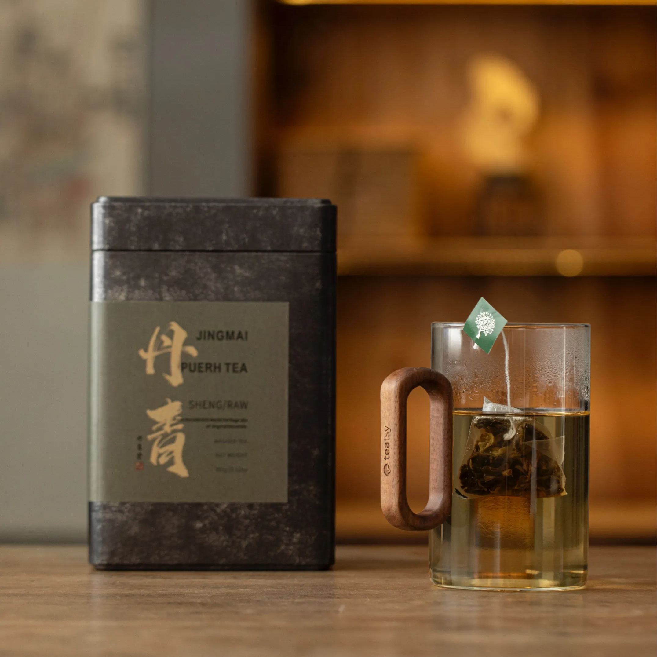 [Buy 1 Get 1 Free] "Danqing" - Jingmai Puerh Sheng/Raw Tea-TeaTsy Official Website