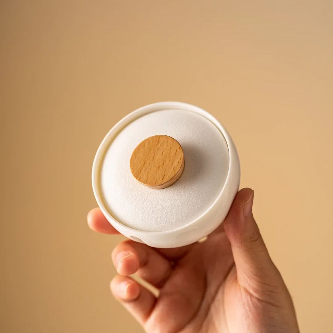 “Vortex Jingmai” - Heat-Resistant Glass Handled Teapot with Rotating Strainer Travel Set-TeaTsy Official Website