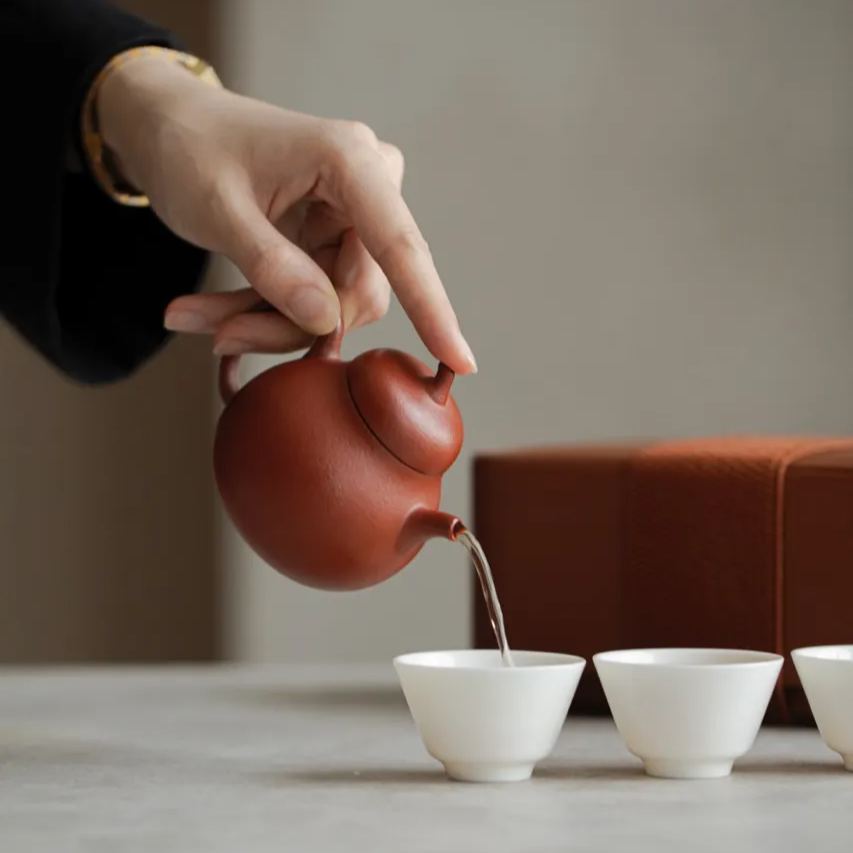 [Summer SALE]“Still Earth" – Yixing Clay Travel Tea Set