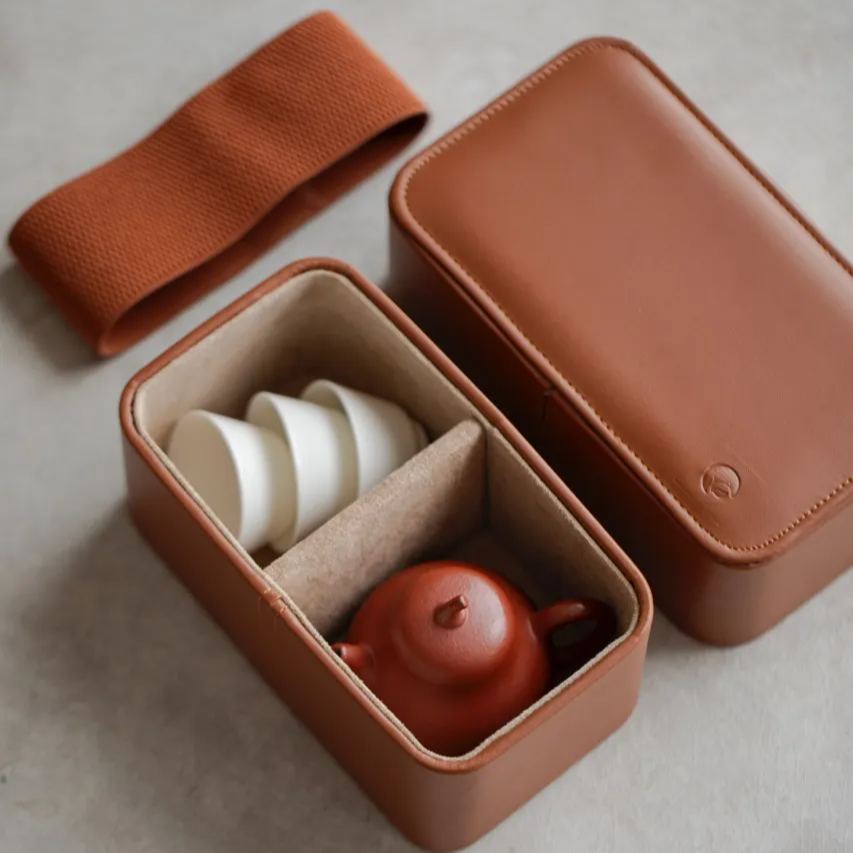 [Summer SALE]“Still Earth" – Yixing Clay Travel Tea Set