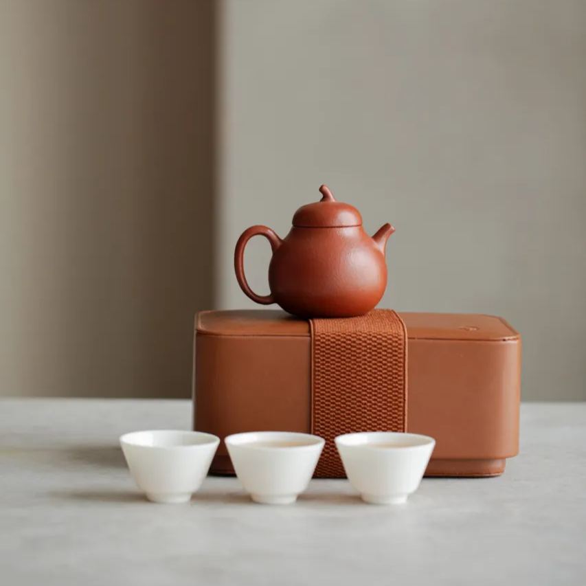 [Summer SALE]“Still Earth" – Yixing Clay Travel Tea Set