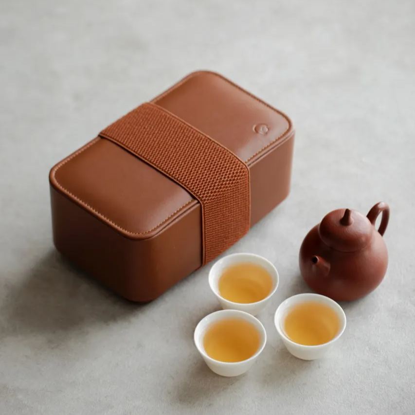 [Summer SALE]“Still Earth" – Yixing Clay Travel Tea Set