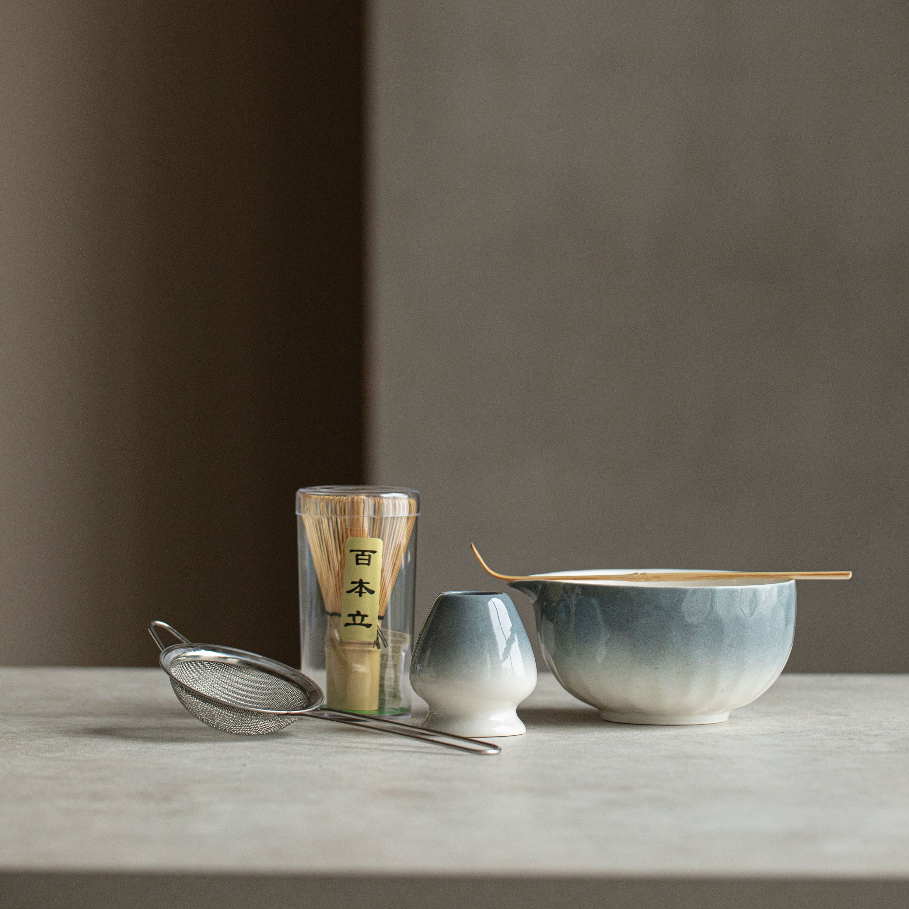 “Misty Hues” — Artisanal Matcha Ritual Set-TeaTsy Official Website
