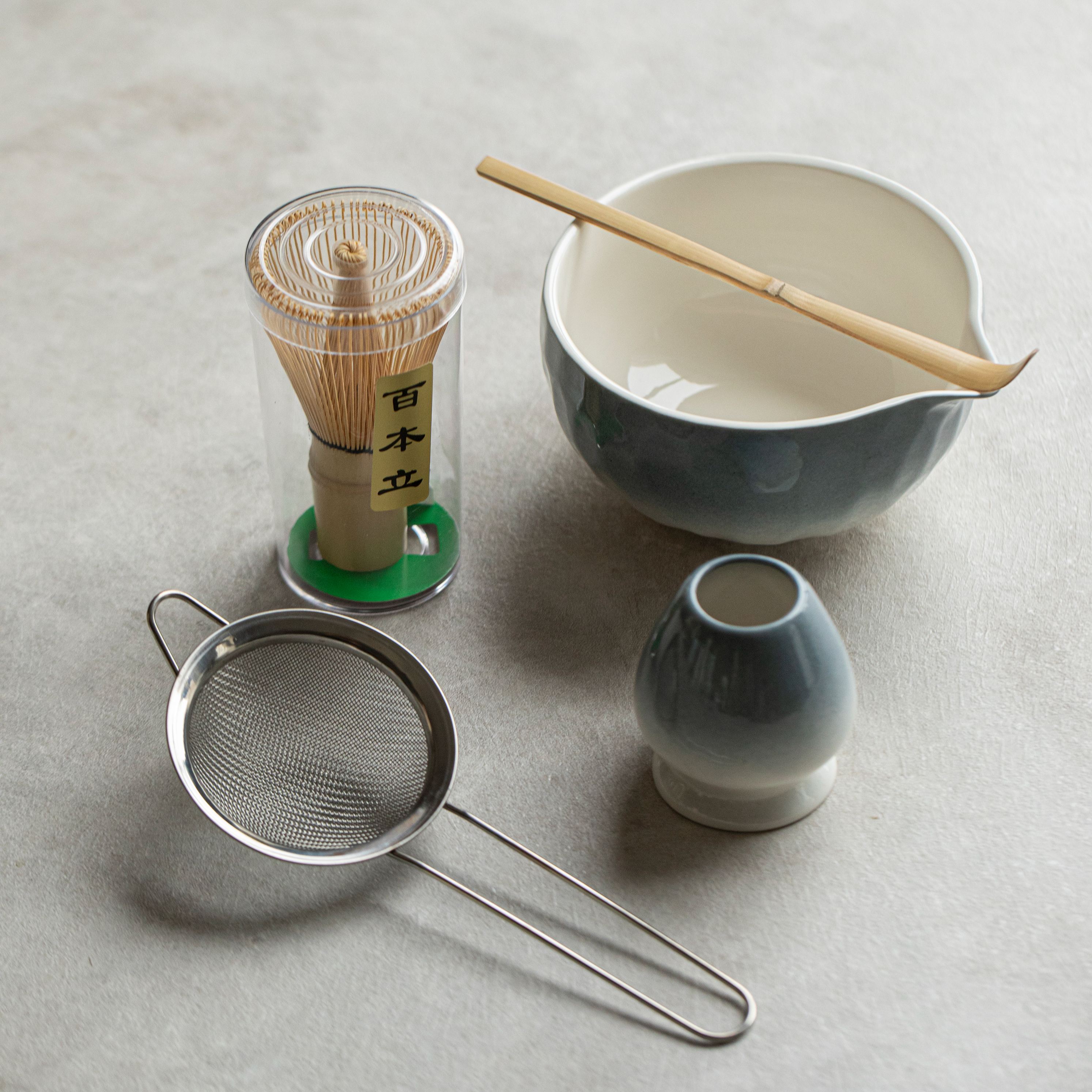 “Misty Hues” — Artisanal Matcha Ritual Set-TeaTsy Official Website