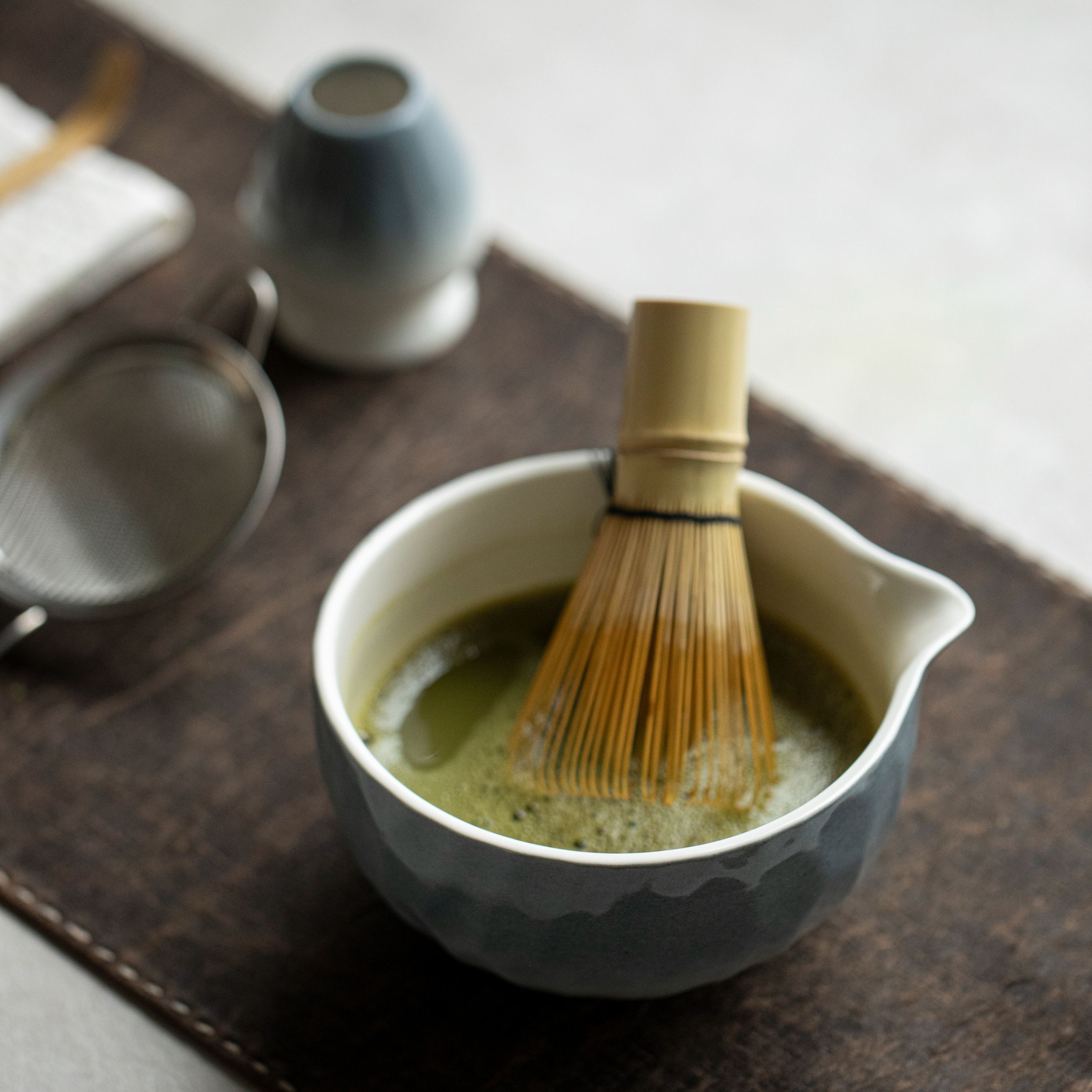 “Misty Hues” — Artisanal Matcha Ritual Set-TeaTsy Official Website