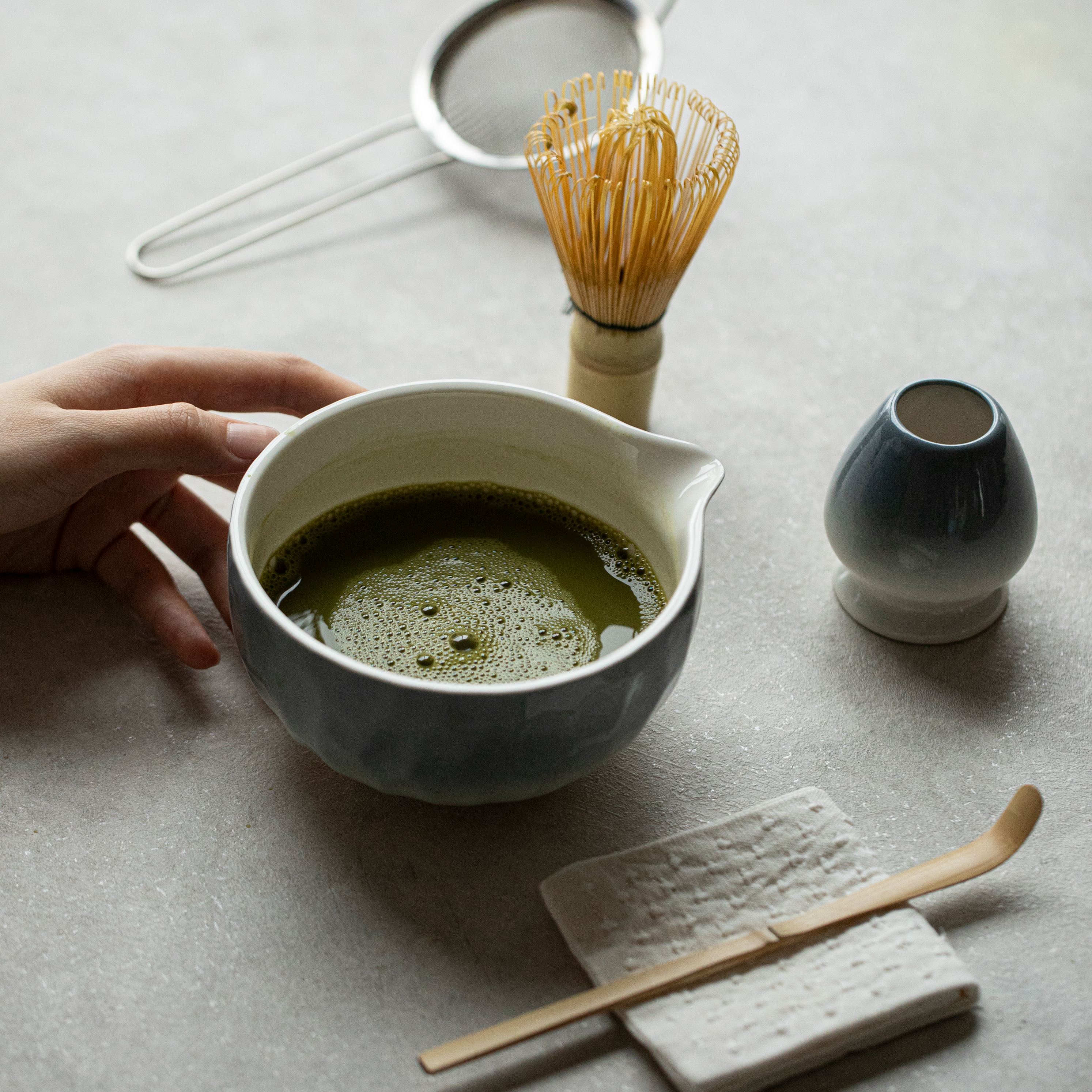 “Misty Hues” — Artisanal Matcha Ritual Set-TeaTsy Official Website