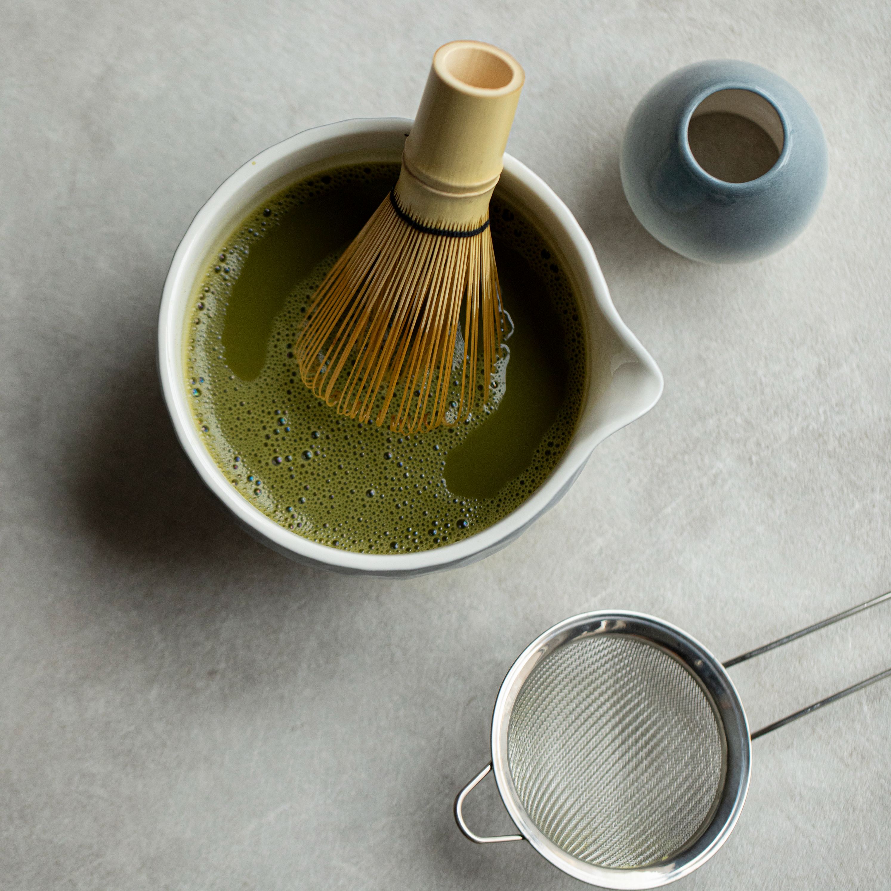 “Misty Hues” — Artisanal Matcha Ritual Set-TeaTsy Official Website