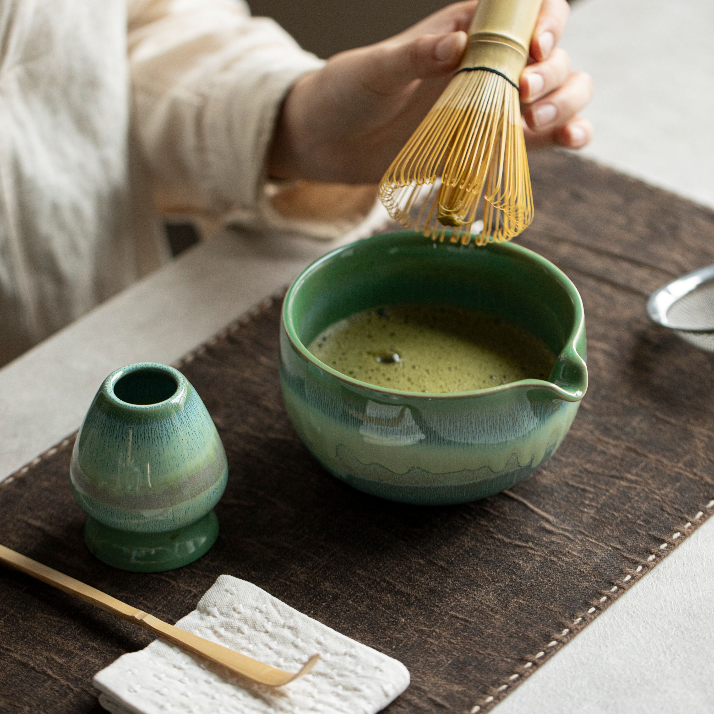 “Emerald Eternity” — Artisanal Matcha Ritual Set-TeaTsy Official Website