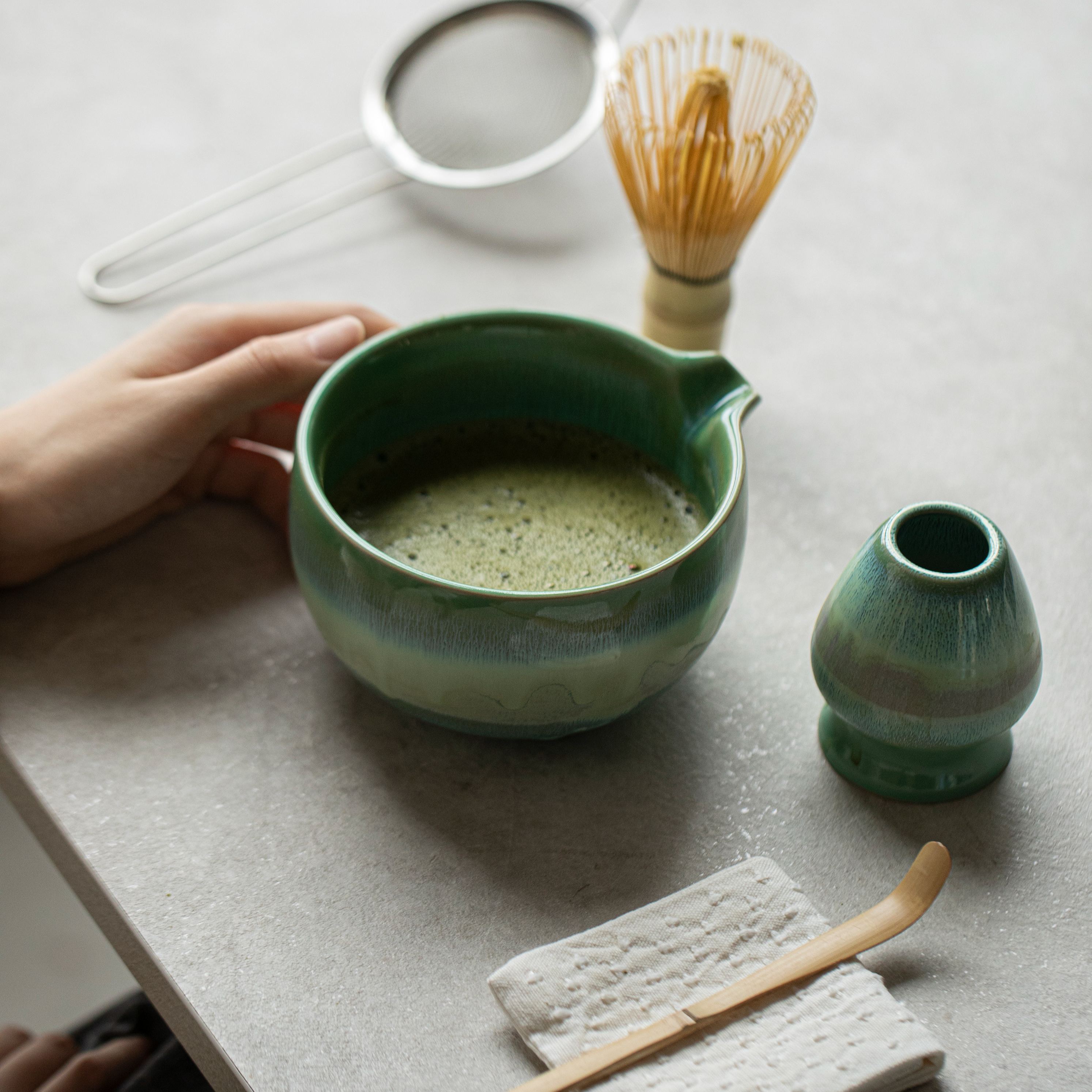 “Emerald Eternity” — Artisanal Matcha Ritual Set-TeaTsy Official Website