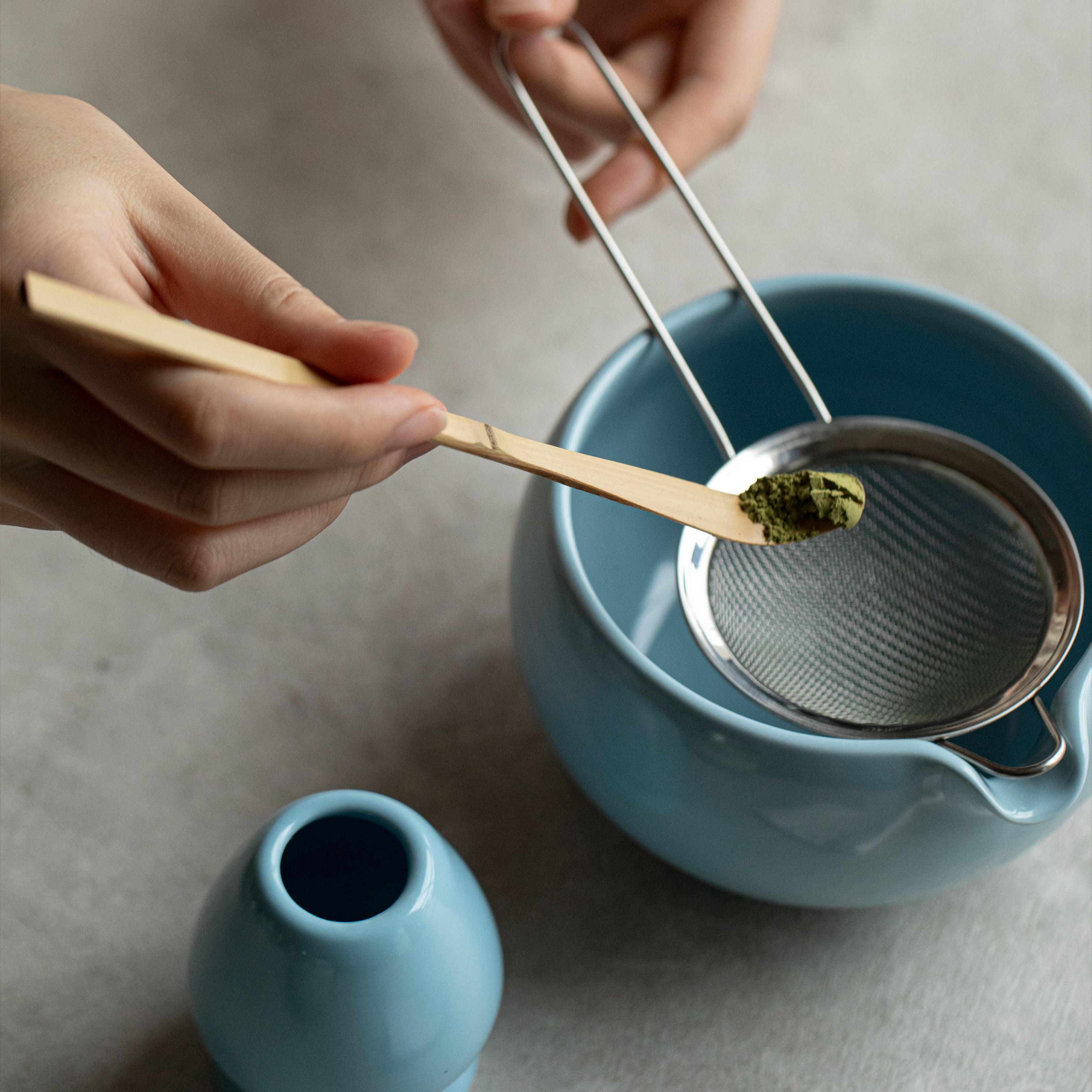 “Azure Elegance” — Artisanal Matcha Ritual Set-TeaTsy Official Website