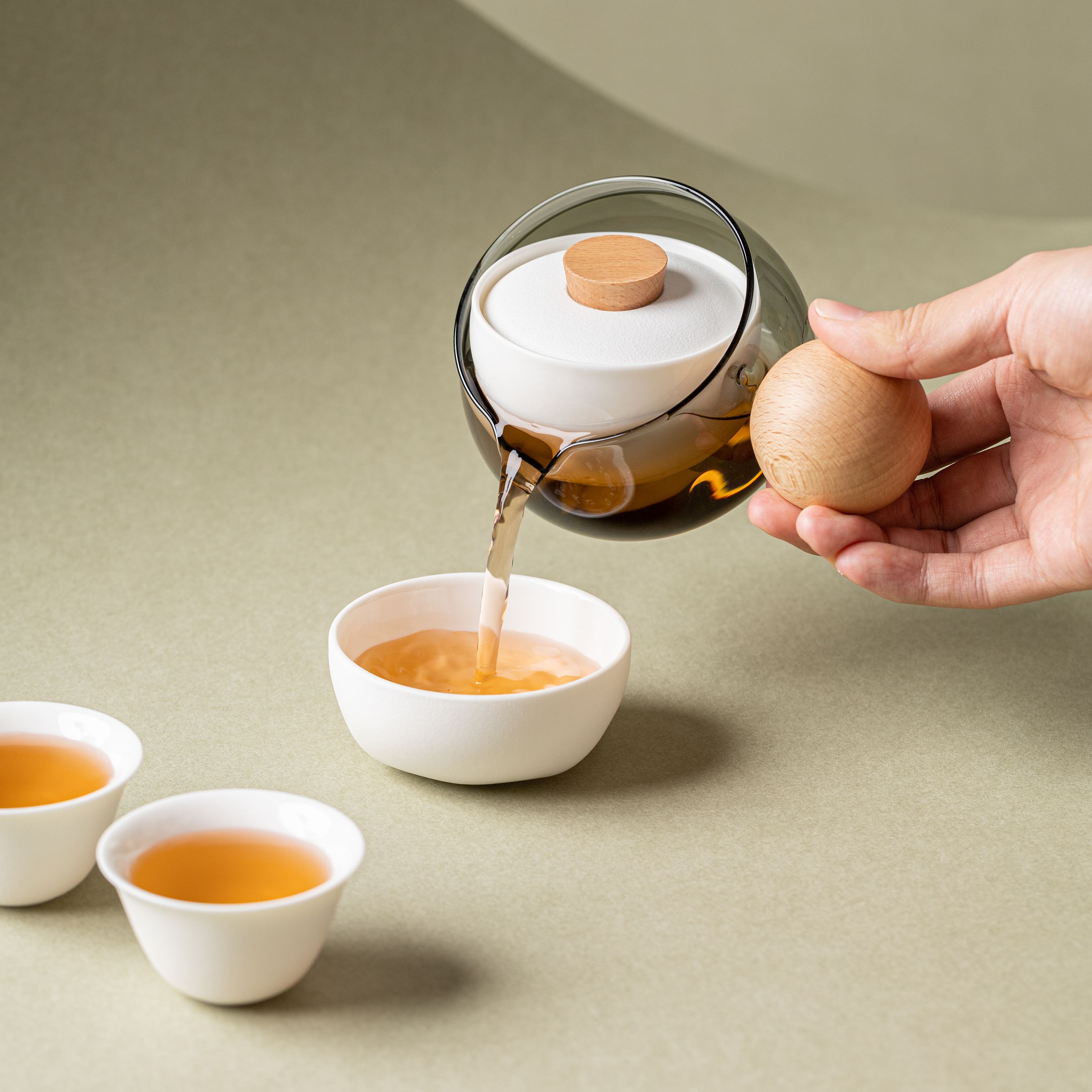 “Cat's Fortune” - Portable Tea Set With Rotating Strainer-TeaTsy Official Website