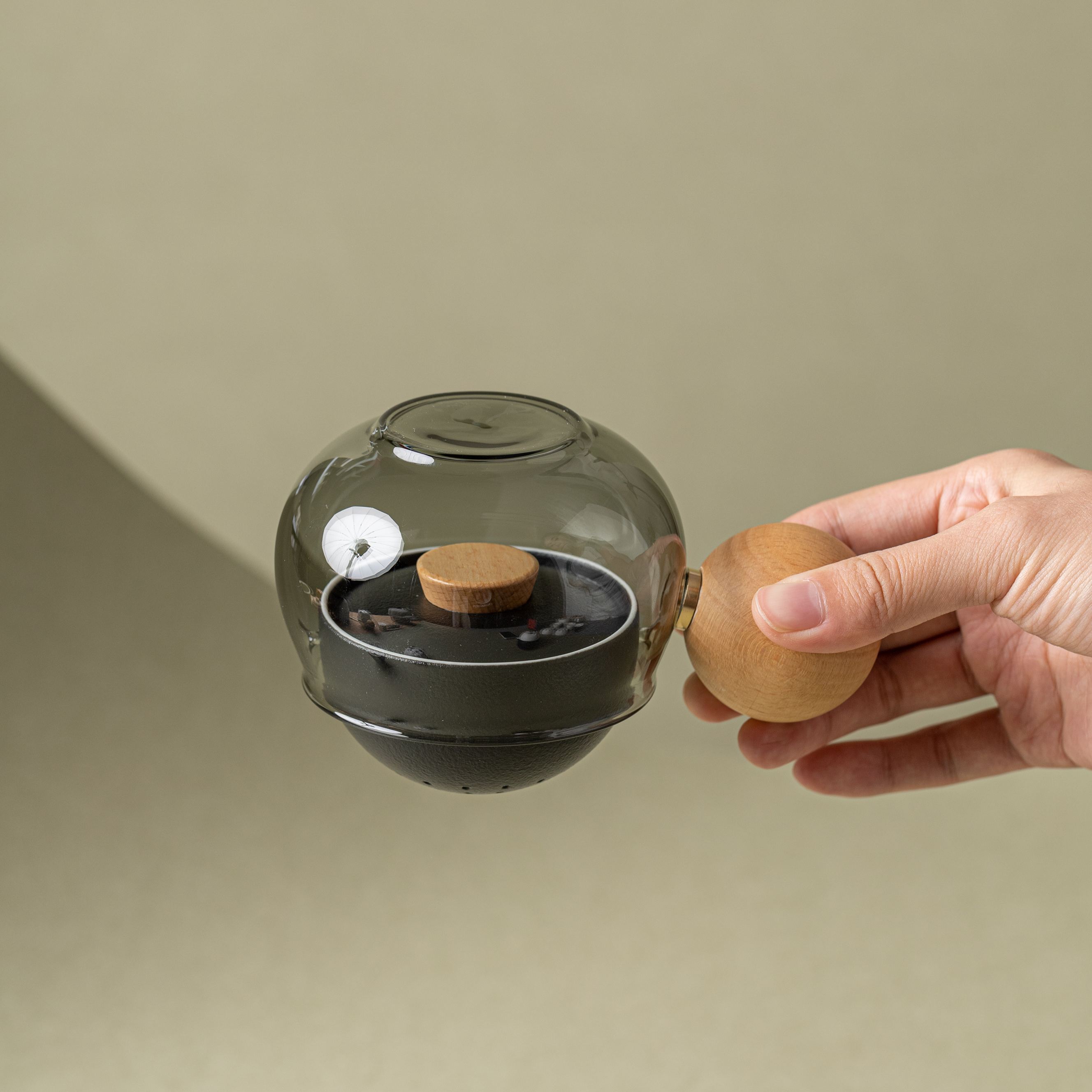 "Panda Pour" - Portable Tea Set With Rotating Strainer-TeaTsy Official Website