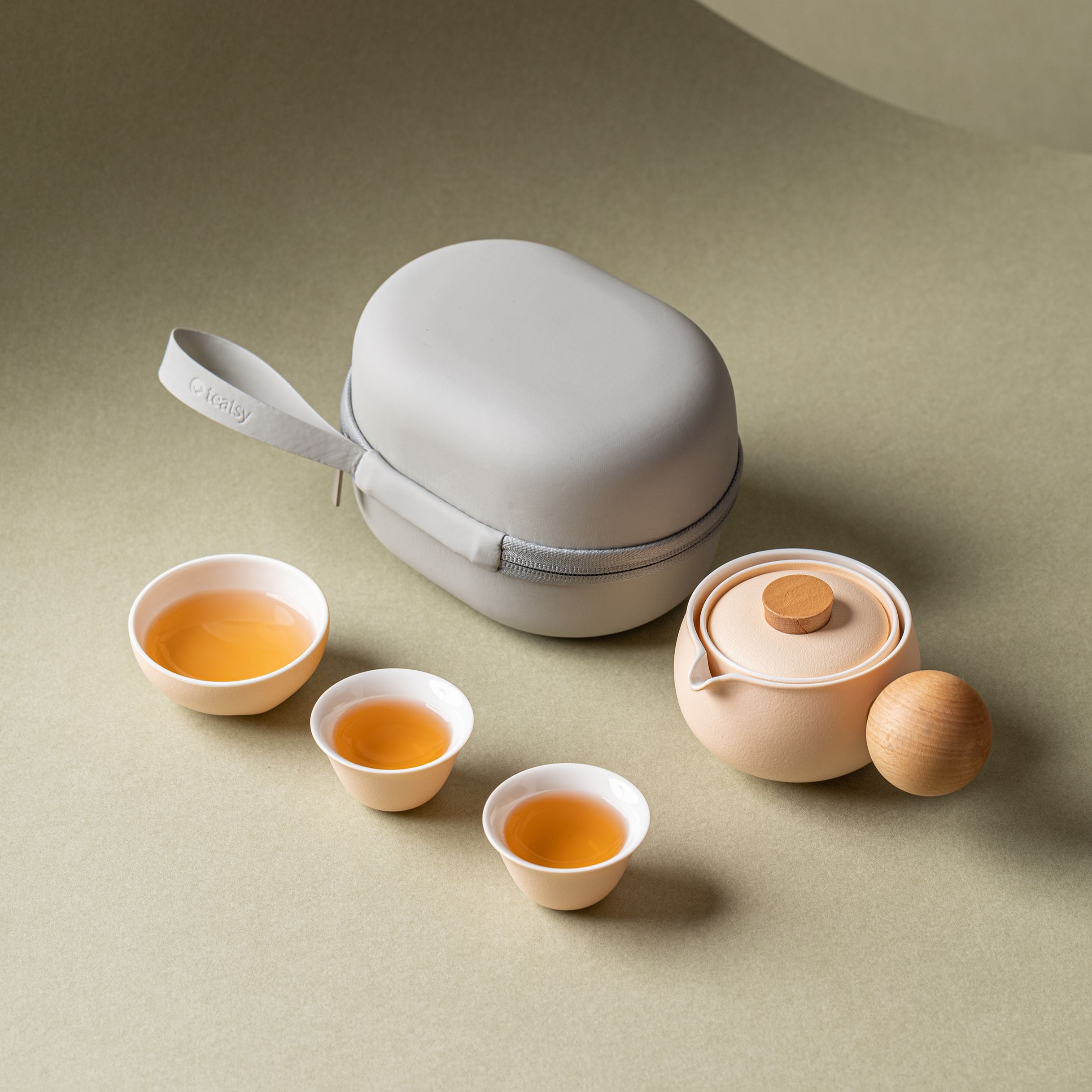 "Shiba Spin" - Portable Tea Set With Rotating Strainer-TeaTsy Official Website