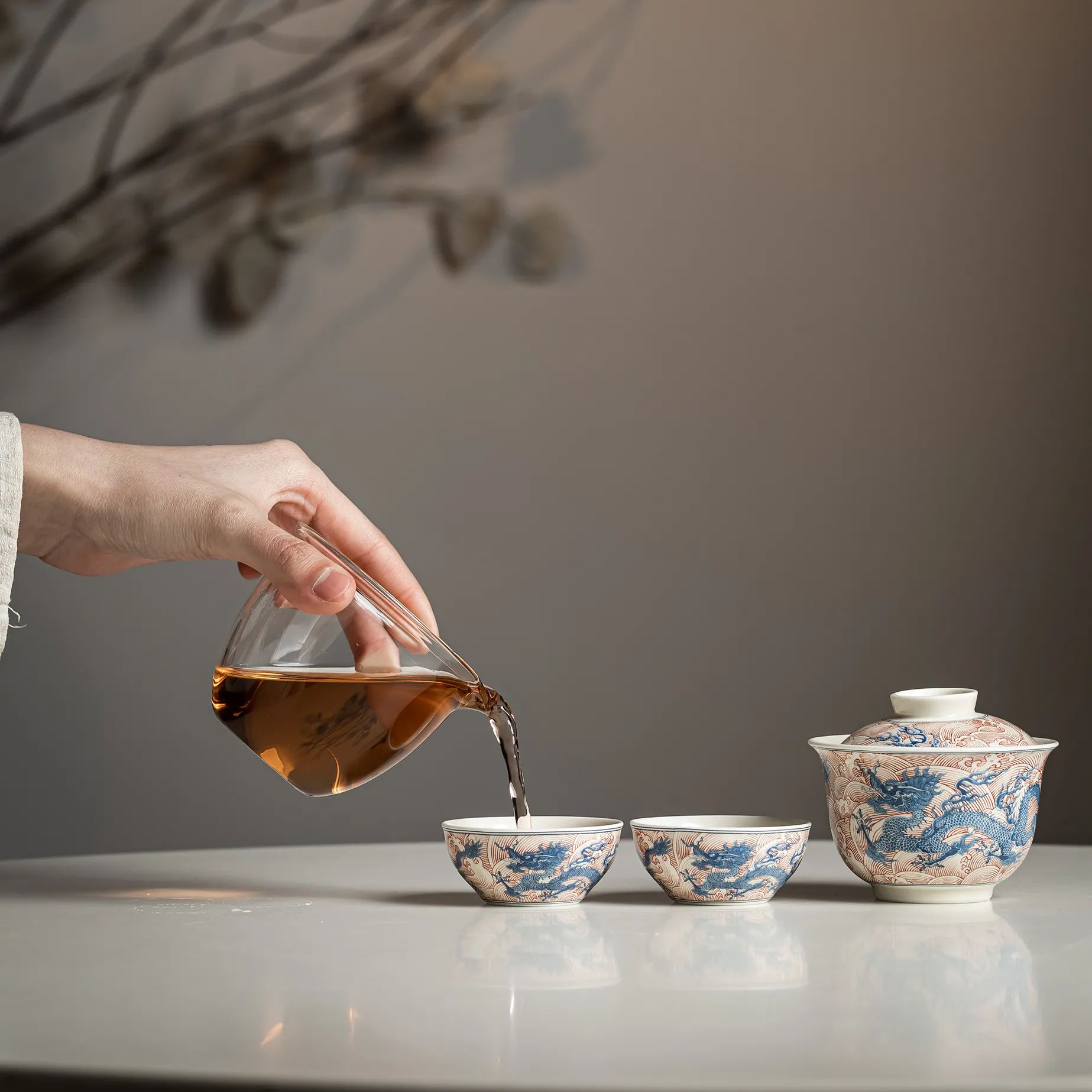 Dragon Emerging from the Sea in Clouds /出海云龙 Travel Set