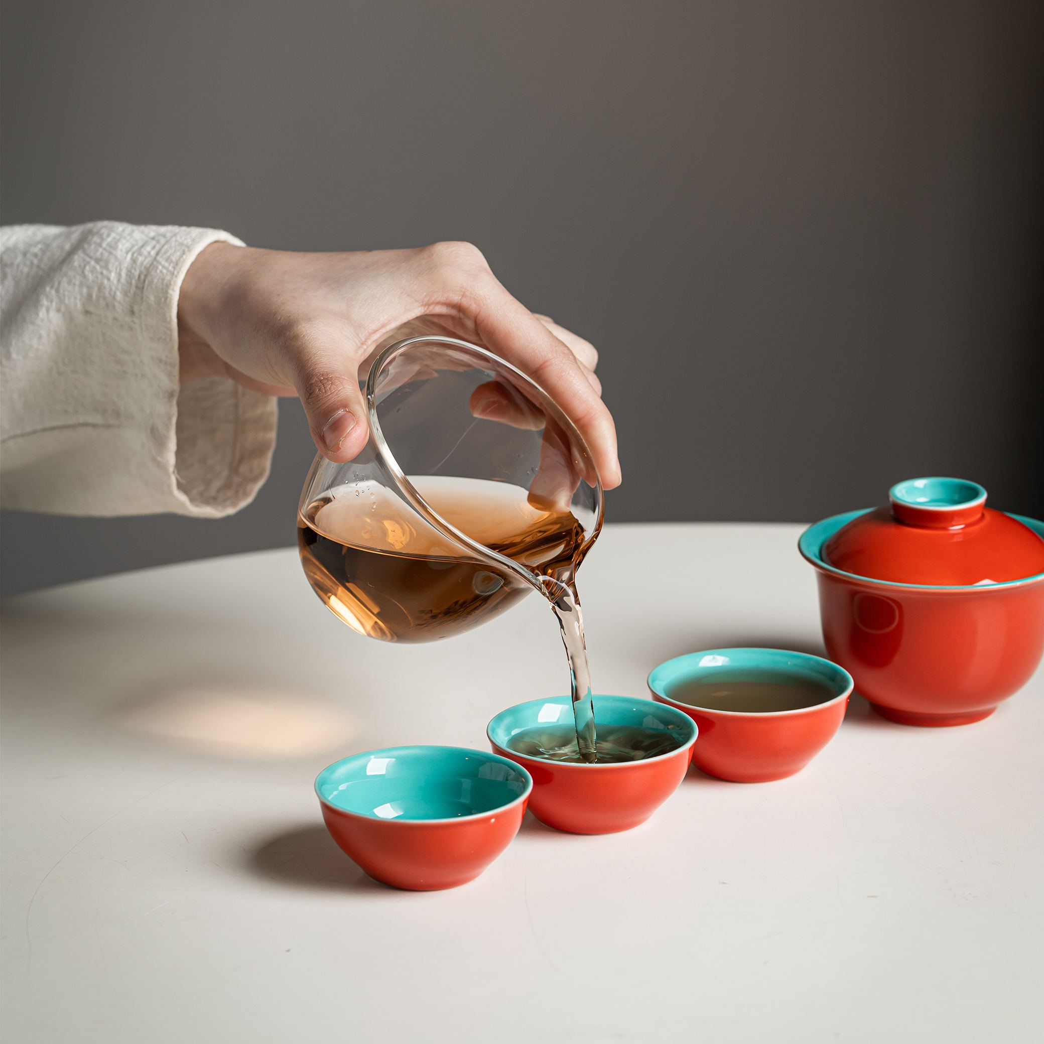 [Copy]Dragon Emerging from the Sea in Clouds /雲龍出海 Travel Set