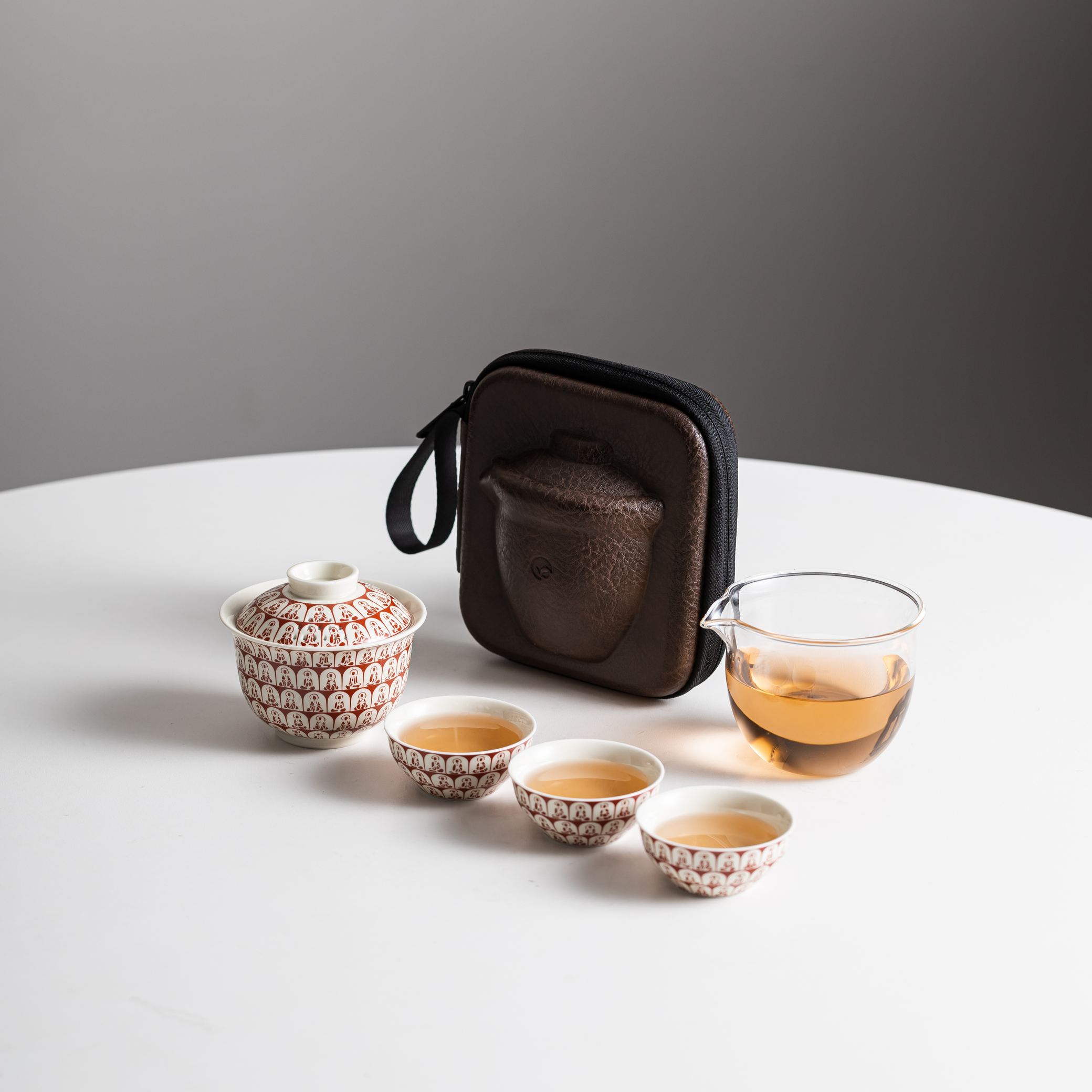 Dunhuang Thousand Buddhas /敦煌千佛 (Lid Drain Holes) Travel Set