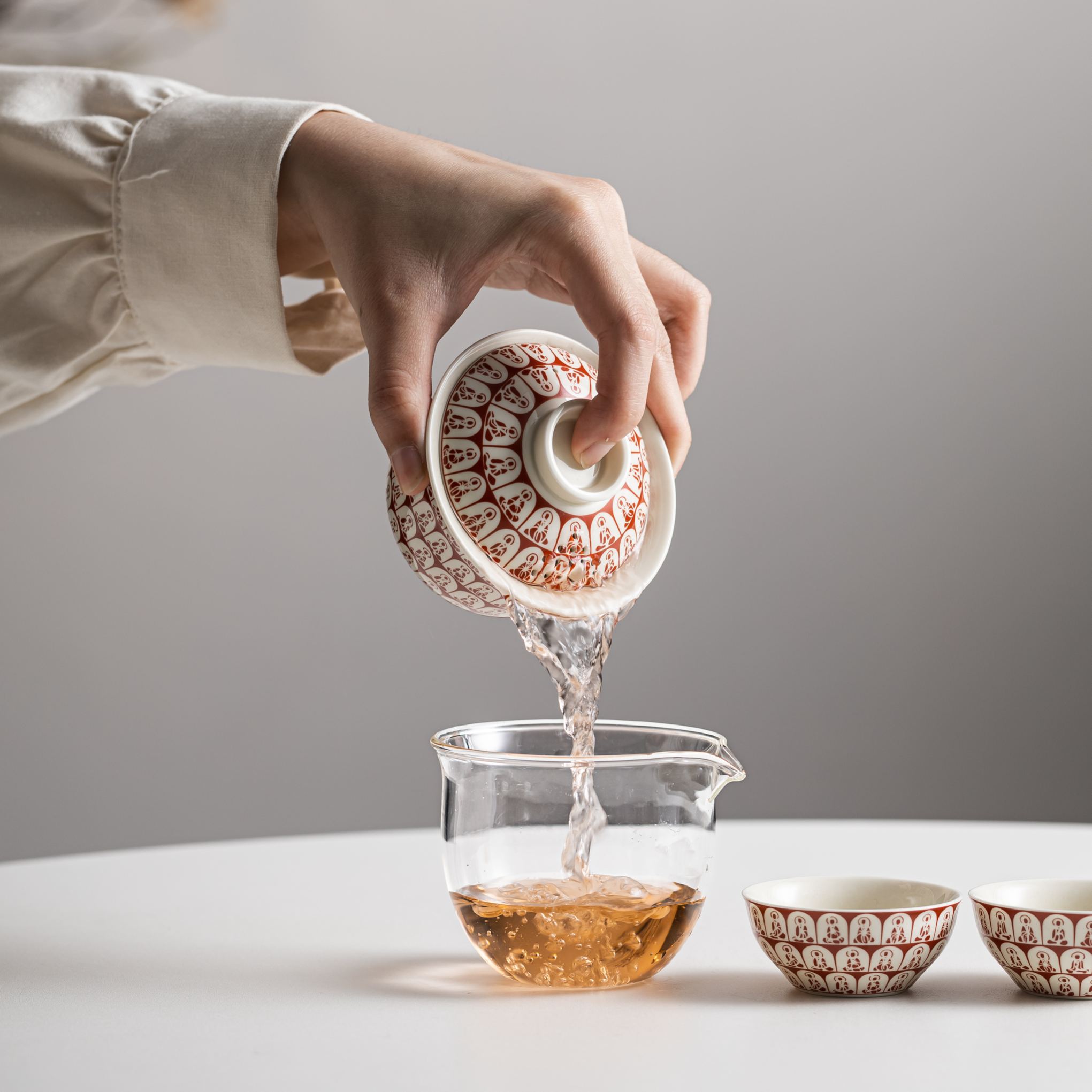 Dunhuang Thousand Buddhas /敦煌千佛 (Lid Drain Holes) Travel Set