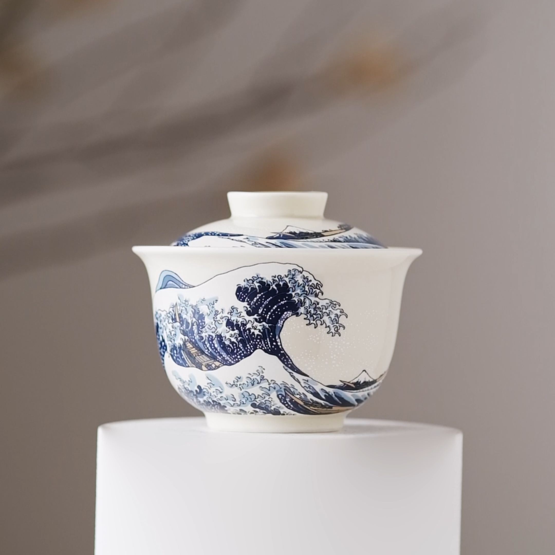 The Great Wave off Kanagawa /神奈川衝浪裡 Gaiwan