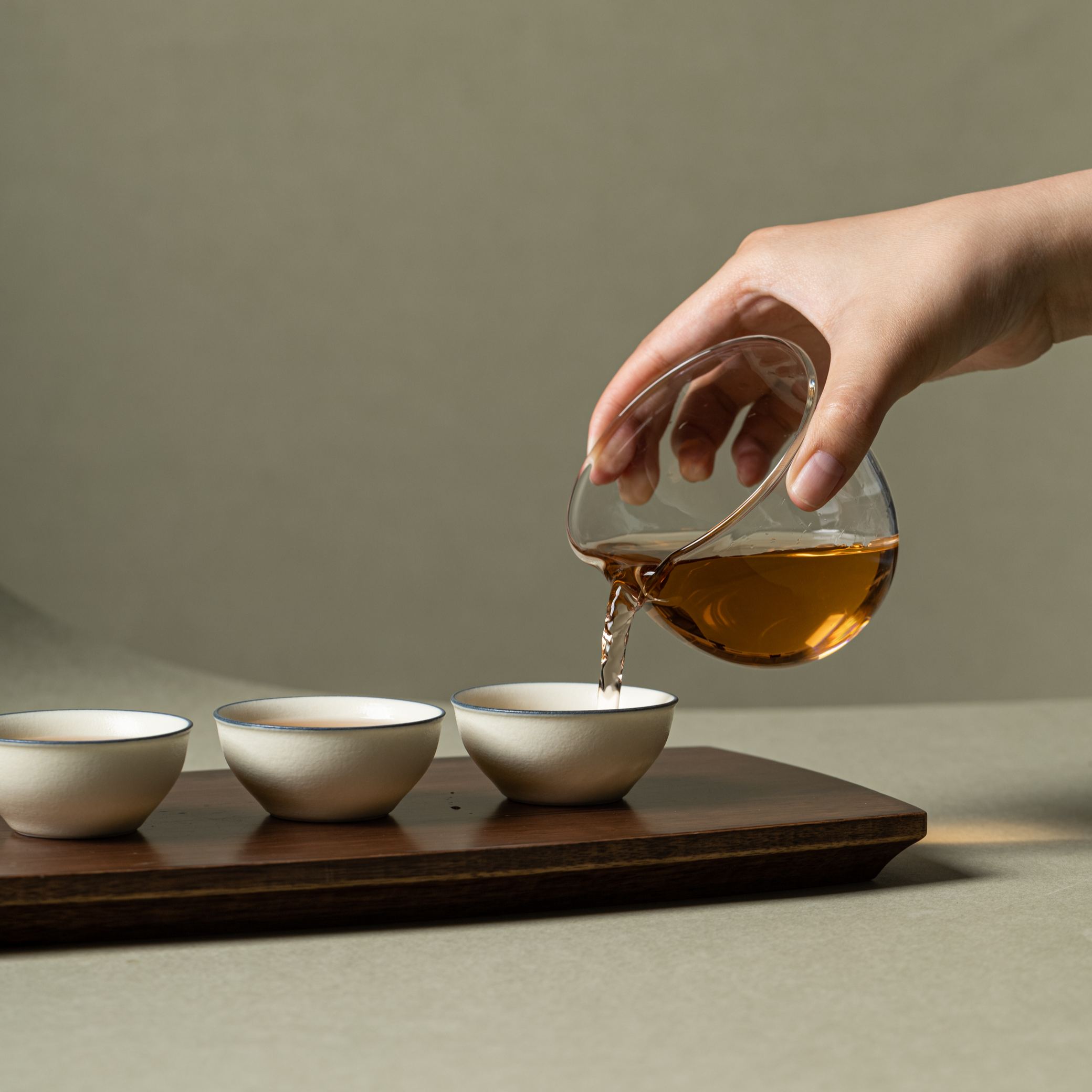 “The Indigo Crane” —— Lid Filter Kung Fu Travel Tea Set