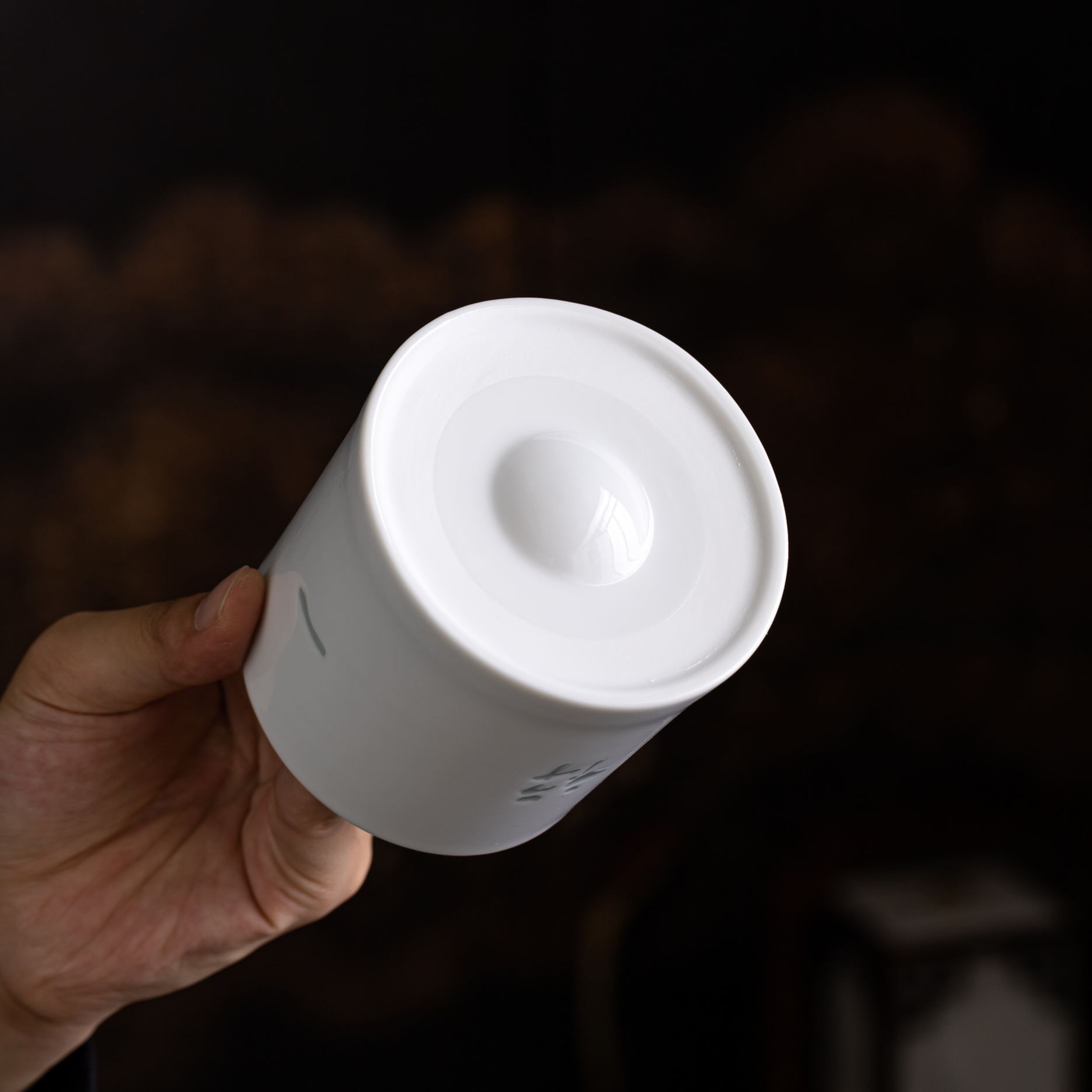 Leisure in fleeting days /禅茶一味(Fu Sheng Ban Ri) - Rotating Linglong Ceramic Tea Mug