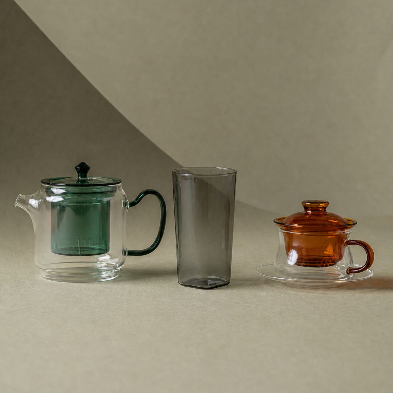"Mistveil" - High-grade Borosilicate Heat-Resistant Glass Tea Mug