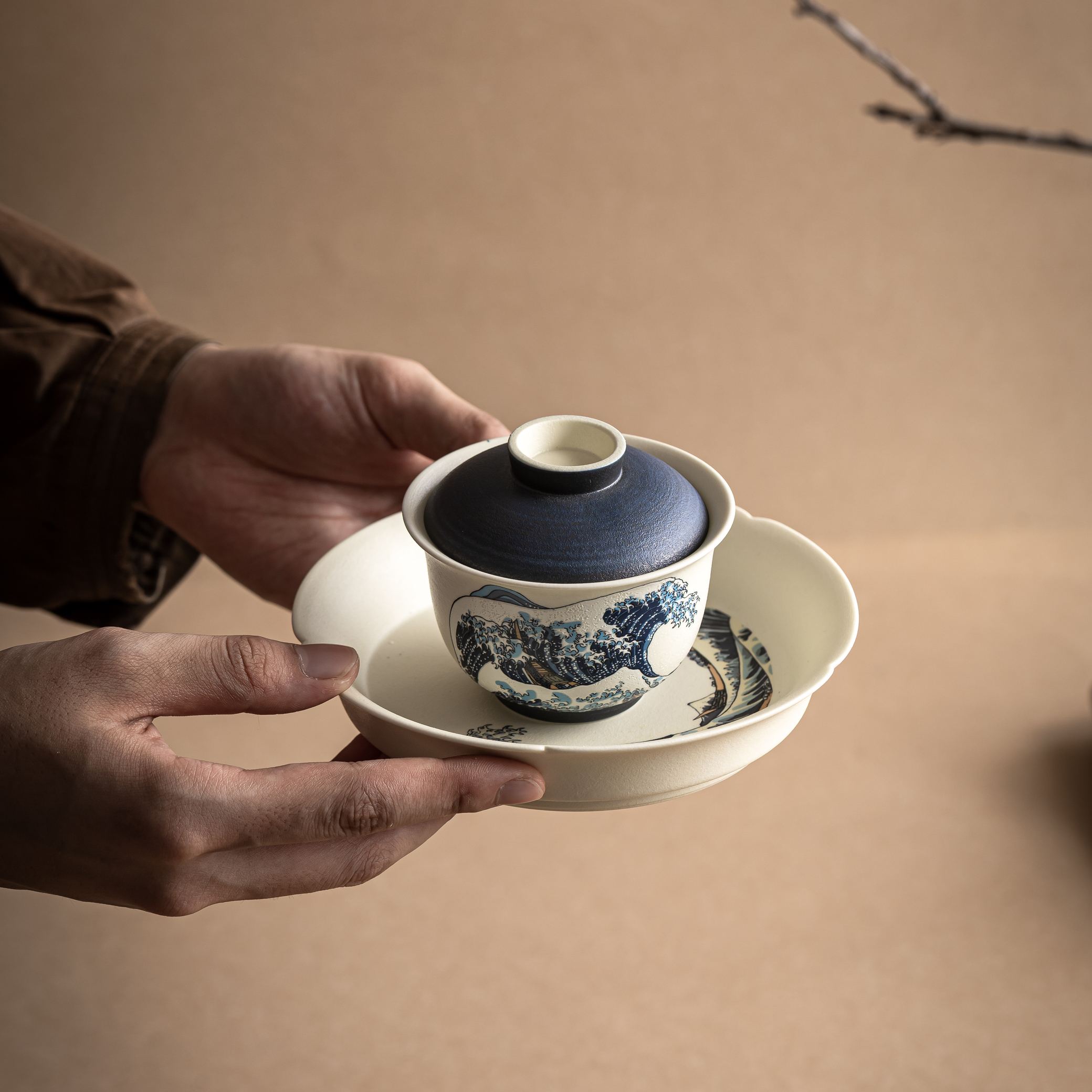 “Great Wave off Kanagawa” – Matte Teaware Collection