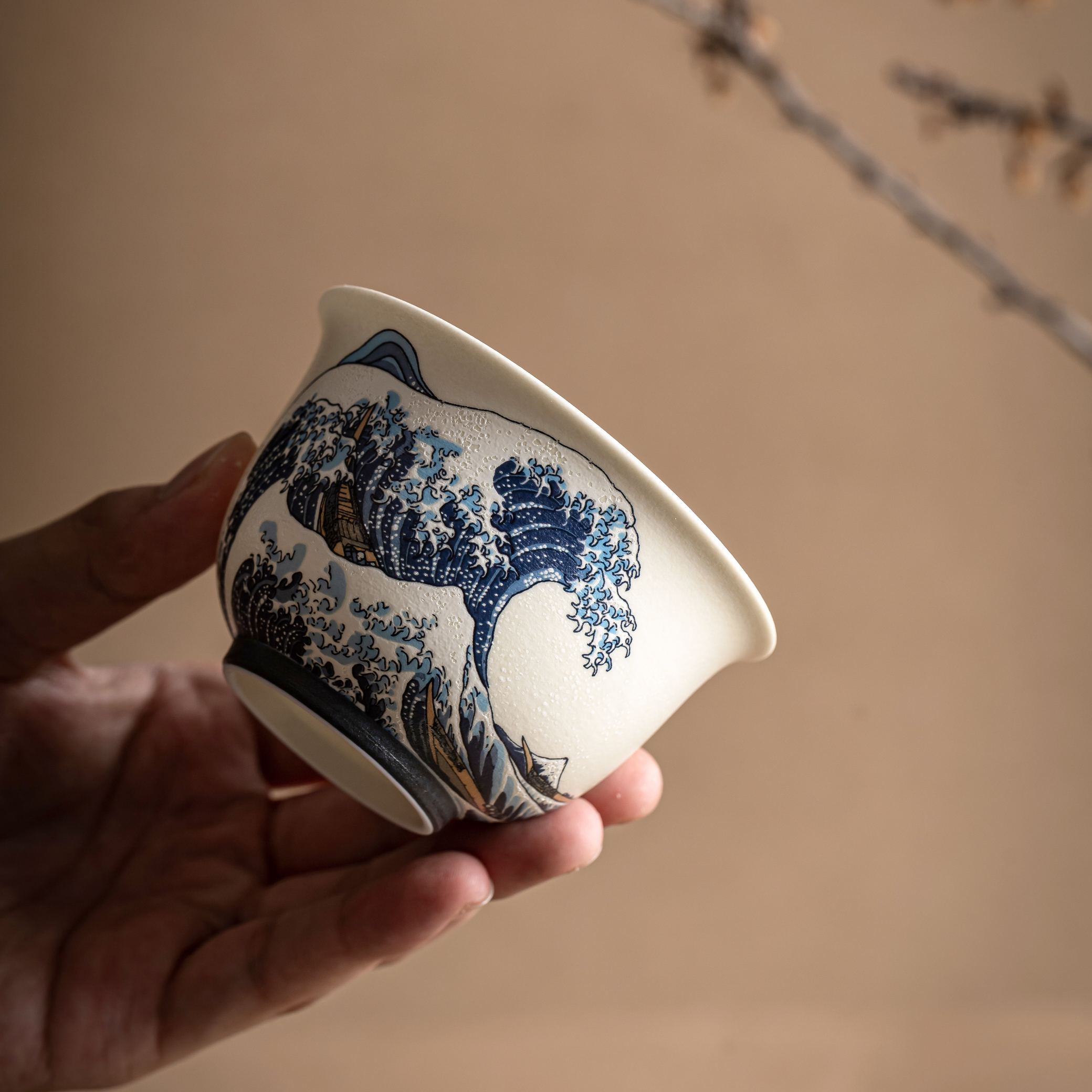 “Great Wave off Kanagawa” – Matte Teaware Collection