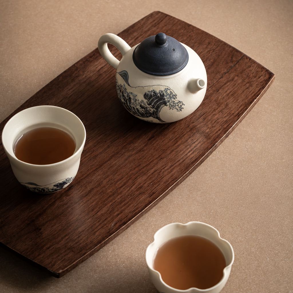“Great Wave off Kanagawa” – Matte Teaware Collection