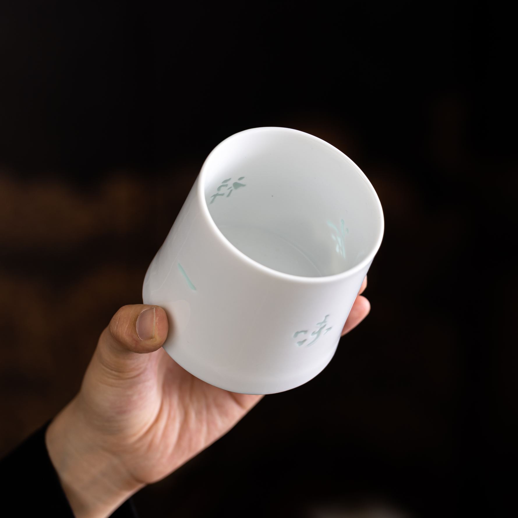Linglong Rotating Tea Mugs – Complete 4-Design Set