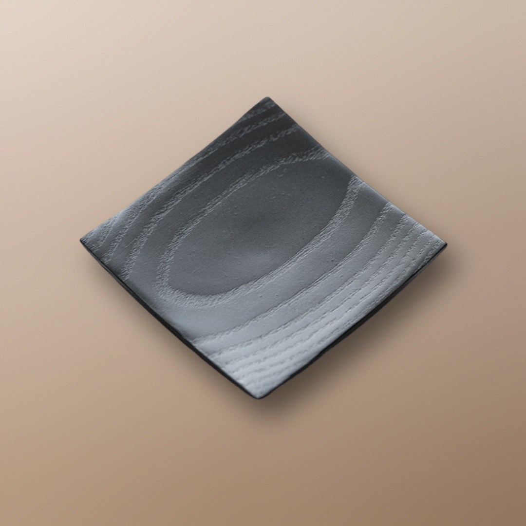 "Untitled" - Japanese Style Handcrafted Charred Cypress Wood Coaster