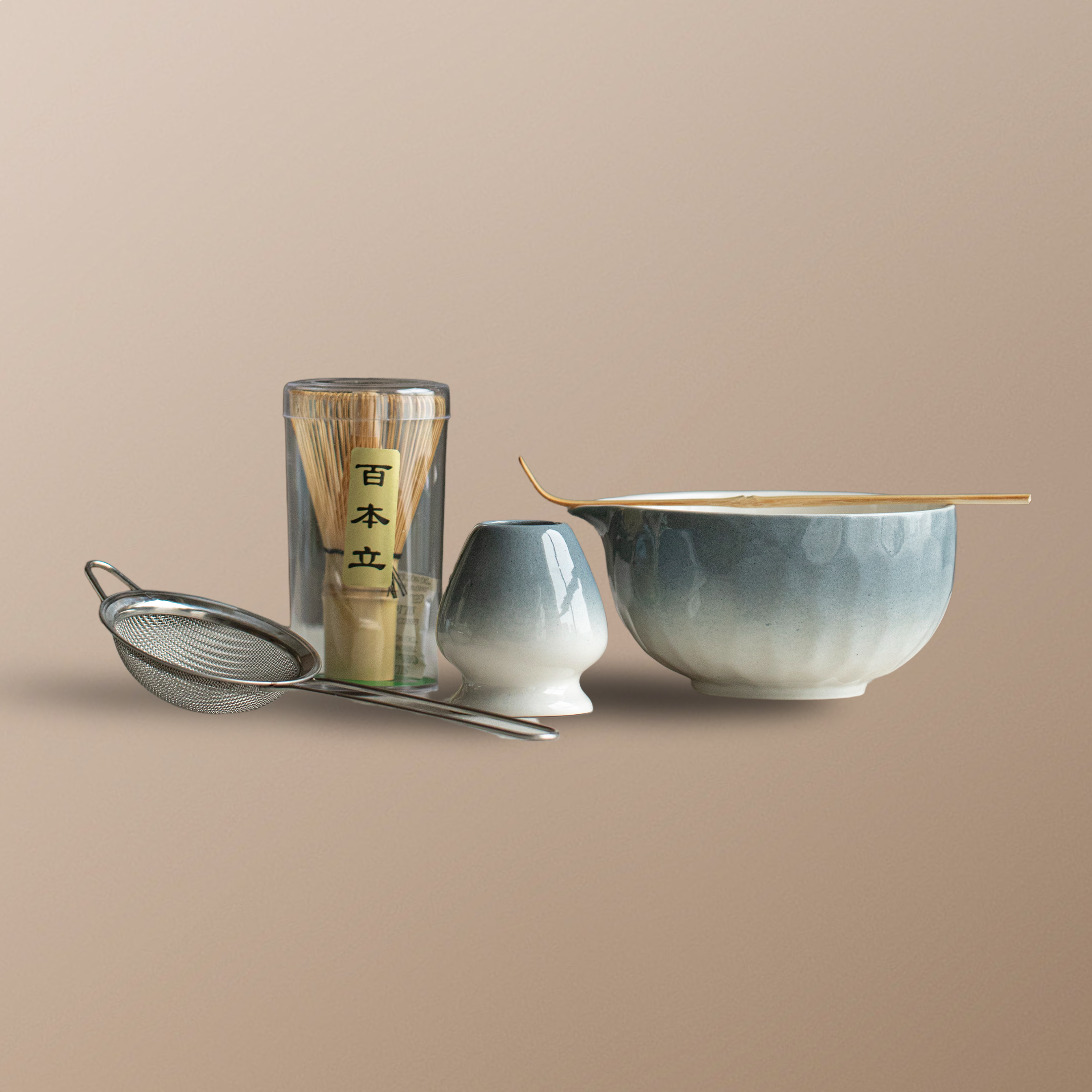 “Misty Hues” — Artisanal Matcha Ritual Set-TeaTsy Official Website