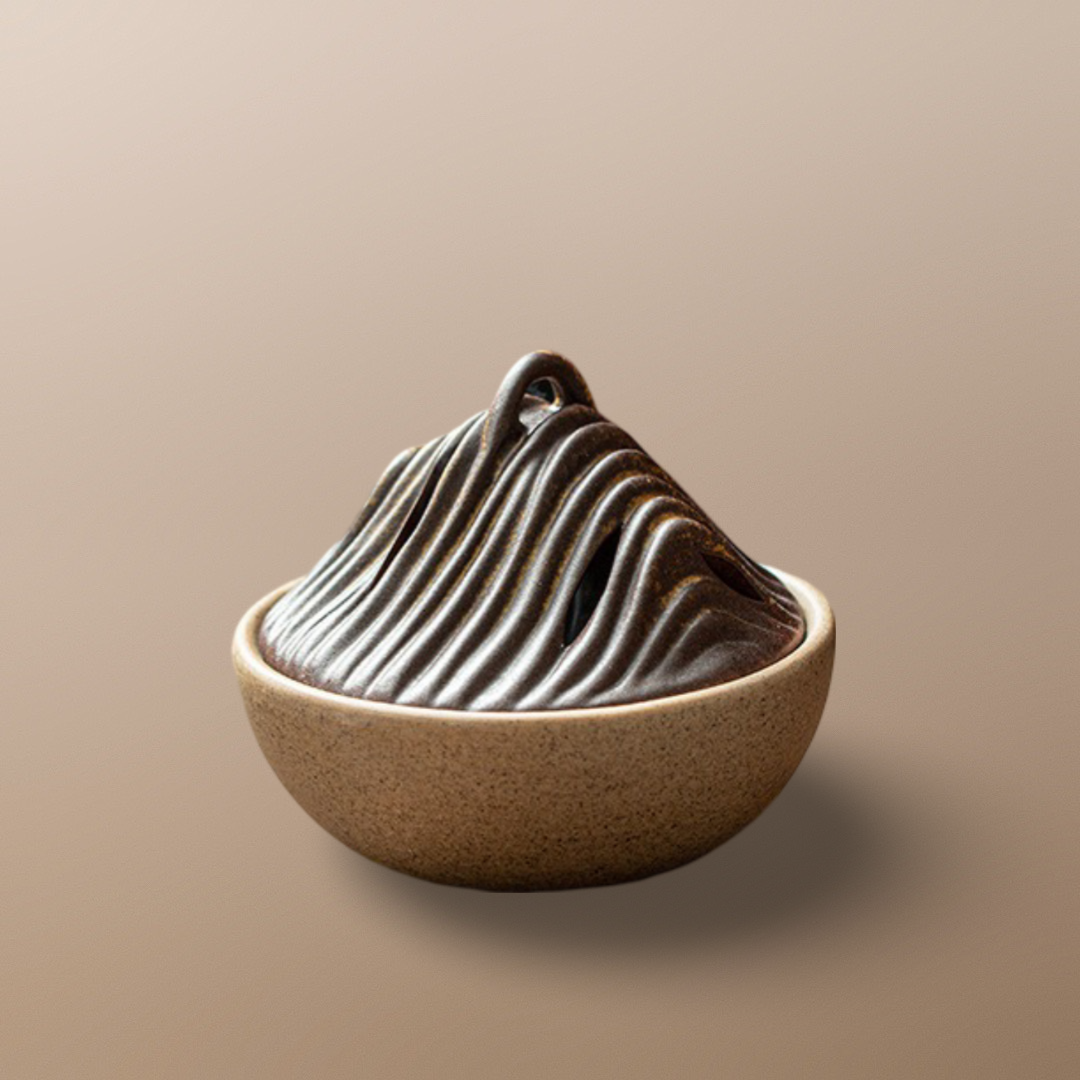 [SALE]“Mountain Range” - Ceramic Incense Burner/Holder