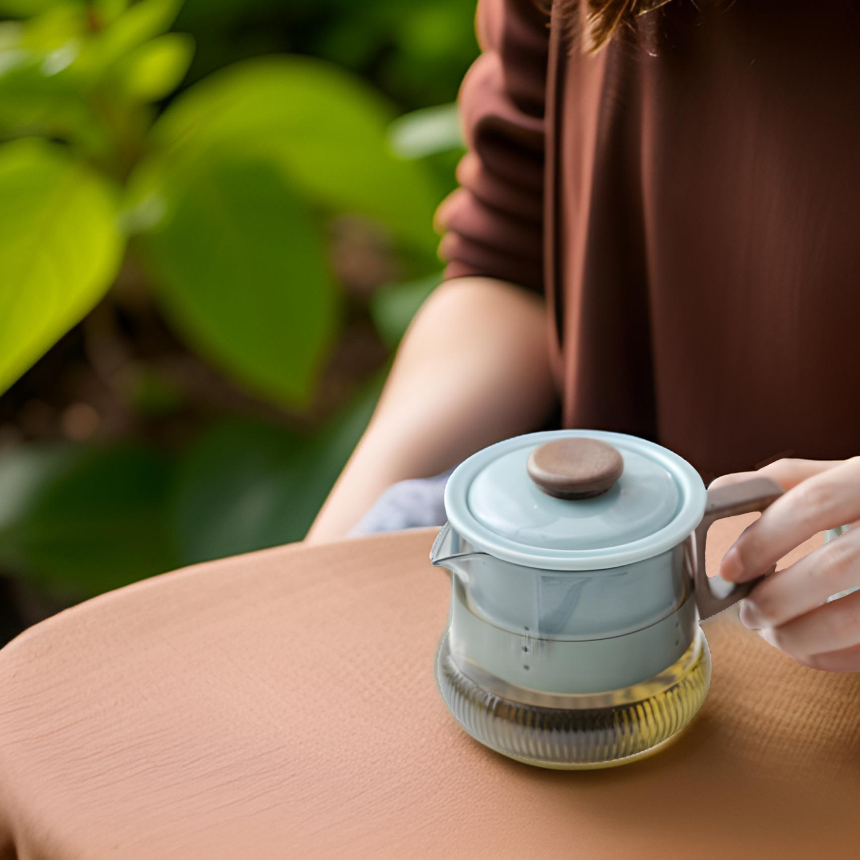 "Reunion" - Handmade Portable Tea Set with Case for Three-TeaTsy Official Website