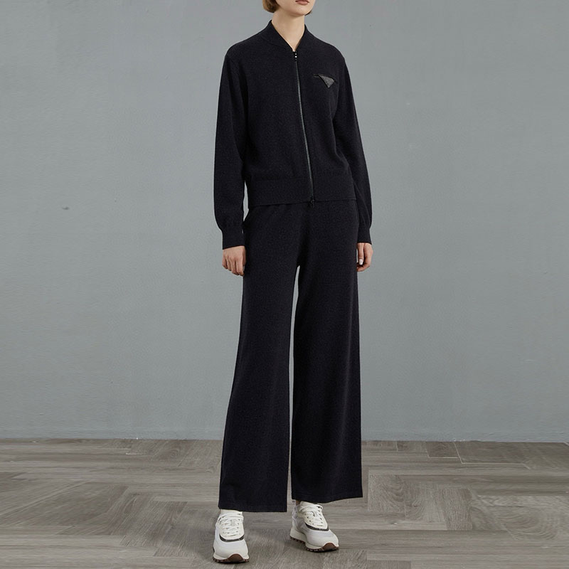 Slim Autumn Luxury Coat And Pants a0845