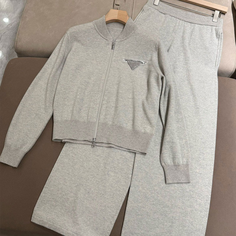 Slim Autumn Luxury Coat And Pants a0845